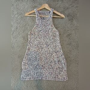Aeropostale Multicolor Knit Sweater Sleeveless Muscle Long Tank Size Small